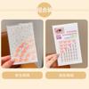 Adesivos de Maquiagem Facial Super Fada Infantil Concha Pérola Strass Borboleta Menina Bebê Maquiagem para Apresentação Adesivos Faciais de Diamante Adesivos para Canto dos Olhos