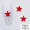 Accesorios de Uñas para Celebridades de Internet, Decoraciones de Uñas Portátiles, Estrella de Cinco Puntas para Uñas de Aleación con Pedrería, Decoraciones de Estrellas al por Mayor