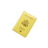 Porta-passaporte redondo para passaportes dos EUA, porta-bilhetes, capa protetora de couro, porta-nome comercial, porta-passaporte dos EUA, America Passbook U