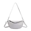 Bolsa de ombro retrô transfronteiriça para mulheres, nova moda 2025, bolsa versátil de ombro e transversal, superfície macia com toque de alta qualidade, bolsa bolinho