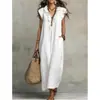 Sitios web independientes europeos y americanos, Amazon y AliExpress: Colección primavera/verano 2026 - nuevos vestidos largos de estilo bohemio con mangas acampanadas