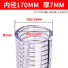 Manguera de Acero y PVC Tubería de Plástico Tubería de Agua Transparente Alta Presión Resistente al Desgaste Engrosada Resistente a Altas Temperaturas Tubería de Vacío para Aceite Anticongelante
