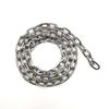 Corrente decorativa DIY corrente de arame quadrado retangular corrente de ferro etiqueta de animal de estimação corrente para secar roupas corrente de arame plano corrente oval