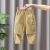 7822 Pantalones Cargo para Niños Primavera y Otoño 2026 Nuevos Pantalones Infantiles de Moda Pantalones Casuales de Otoño para Bebé para Niños