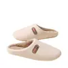 Pantuflas de Algodón Cixi para Hombre, Primavera, Otoño e Invierno, Uso Interior y en Casa, Antideslizantes, Cálidas, Pareja para el Hogar, Felpa de Invierno, Mujer