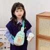 2025 Nova Bolsa Infantil Desenho Animado Estilo Ocidental Mini Bolsa Transversal para Bebê Kappi Bala Bolsa Infantil Estampada