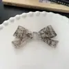 Fábrica de Origen Estilo Coreano Suave Alta Calidad Acetato Lazo Nudo Accesorios DIY Pinza de Garra Pinza para el Cabello Materias Primas En Stock Personalizado
