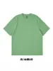 Camiseta de manga corta retro de algodón 100% pesada de 260g, corte holgado, hombros caídos, moderna, lavada y desgastada, venta al por mayor