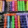Hilo Elástico de Cristal Hecho a Mano 10m Seda Elástica Accesorios para Joyería DIY Suministro de Hilo de Pesca Elástico Venta al por Mayor