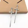 Acessórios para Joias de Liga DIY Espadas e Adagas de Prata Retro Xizang 6 Estilos de Acessórios para Espada Longa Cosplay Espadas Ocidentais