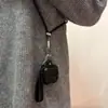 Capa protetora de couro simples para fone de ouvido, capa de armazenamento à prova de arranhões, à prova de poeira e resistente a quedas, acessório de fone de ouvido para o dia a dia