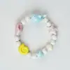 Pulseira de Cerâmica com Design Exclusivo, Sensação de Luxo, Doce e Versátil, Artística, Simples, Fresca, Pulseira da Série Oceano para Mulheres