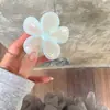 Pasador de Flor de Color Contraste Color Gelatina Cremosa Estilo Nuevo Primavera y Verano 2025 Pasador para Cabello Semiatado Dulces Accesorios para el Cabello