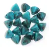 Contas Triangulares Tridimensionais de Acrílico Imitação de Jade Gradiente Bicolor Furo Reto Contas Soltas Material Acessórios para Corrente de Celular DIY