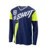 Camiseta Transpirable de Manga Larga con Protección Solar para Hombre en Verano, Traje de Carreras, Traje de Motociclismo Todoterreno, Suministro Directo del Fabricante