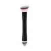 Brocha para base y rubor de doble cabeza transfronteriza, herramienta de belleza de una sola pieza de tres colores con cerdas suaves, brocha para contorno, brocha para polvo suelto, brocha de maquillaje