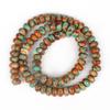 Nuevo Color Natural Piedra Emperador Cuentas de Ábaco Cuentas de Rueda Pulsera Collar con Cuentas Accesorios de Joyería DIY al por Mayor