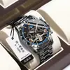POEDAGAR/Baidaga Reloj Mecánico Automático Multifuncional Reloj para Hombre Reloj en Vivo Explosiones de Comercio Exterior