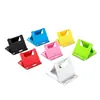 Soporte de escritorio para teléfono móvil con posiciones plegables ajustables, compacto, práctico, portátil, adecuado para maratones de series, soporte fijo para personas perezosas