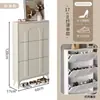 Zapatero ultrafino tipo cajón para entrada de casa, mueble de recibidor integrado para apartamentos pequeños, nuevo modelo 2023 zapatero organizador