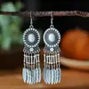 Aretes de Plumas, Aretes con Atrapasueños en Forma de Flor, Aretes de Verano al por Mayor