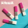 Mini Pincel para Rubor Mango Rosa Pincel de Maquillaje Pincel Plano Pincel para Corrector Pincel Individual Pincel de Maquillaje Portátil 4.5