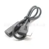 Cable de Extensión Tipo C Macho Codo de 90 Grados a Tipo C Hembra Cable de Datos Tipo C con Doblez Lateral