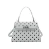 Bolso Cuadrado Pequeño Transfronterizo Fresco de Moda para Mujer, Nuevo Bolso de Hombro Elegante con Lunares Verano 2026, Bolso Cruzado para Viajes Diarios