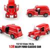 Nossen 1:38 Clásico Retro Vintage Coche Camioneta Aleación Modelo de Coche Juguete para Niños Venta al por Mayor Transfronteriza