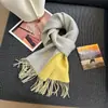 Bufanda 100% Lana Nueva Otoño e Invierno 2025 para Mujer, Cómoda, Versátil, Apta para la Piel, de Moda y de Aspecto Elegante