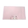 Manta Xale com Capuz de Desenho Animado, Manta para Soneca no Ar Condicionado do Escritório, Manta Quente de Camada Dupla Espessada para o Inverno, Manta para Cobertura de Carro