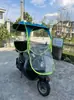 Nuevo Toldo para Vehículo Eléctrico, Parasol para Vehículo a Batería, Refugio de Lluvia para Motocicleta con Logotipo del Fabricante de Sombrillas Publicitarias