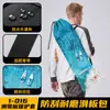 Bolsa de almacenamiento para patineta, tela Oxford impermeable, bandolera de un hombro, doble cara, cierre de cordón, mochila para patineta con estampado estilo chino