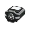 Luz de Clip para Sombrero con Sensor Star Warrior, Lámpara de Pesca de Luz Fuerte, Luz Recargable para Visera de Sombrero, Linterna Frontal, Luz para Acampar, Linterna, Lámpara de Iluminación