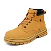 Botas Martin de Piel Genuina para Hombre, Zapatos de Media Caña para Hombre, Nuevos Zapatos de Piel de Punta Ancha de Moda 2026, Zapatos Casuales de Trabajo para Hombre, Transpirables para Otoño