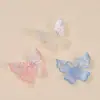 Mariposas de Colores Neón Volando Alrededor, Accesorios Creativos Hechos a Mano para Joyería DIY, Pequeños Accesorios de Resina de Pegamento Crema, Materiales para Hebillas de Zapatos al por Mayor