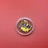 Insignia Corporativa Personalizada Logo Oro Puro 999 Serie Bubble Mart Lámina de Oro para Teléfono Móvil Tienda de Regalos Festivos Regalo