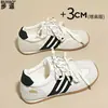 Zapatillas de entrenamiento alemanas estilo ballet en bloques de color de piel para mujer, nuevos zapatos deportivos casuales de otoño 2026, zapatos de mujer, zapatos de Forrest Gump