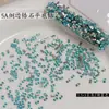 5A Brillantes Tira Larga Circonita Arte de Uñas Pedrería Mini Base Plana Corte Otoño e Invierno Color Champaña Decoraciones para Uñas