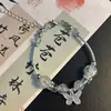 [Qingping Lianying] Pulseira Poética de Sete Peças com Contas de Lótus de Estilo Antigo como Presente para Melhores Amigas e Namoradas
