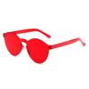 TikTok Explosiones Gafas de Sol Color Caramelo Personalizadas Gafas Decorativas Divertidas para Fiesta de Niñas Gafas Populares de Internet para Sesión de Fotos Callejera
