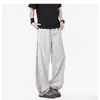 Pantalones Casuales de Malla Transpirable de Secado Rápido Tipo Paracaidista para Hombre, Verano Finos Holgados con Cremallera para Senderismo Deportivo al Aire Libre