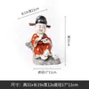 Cerâmica Antiga Jingdezhen Leitura Lang Ornamentos de Cerâmica Decoração de Mesa para Sala de Estar Escritório Ornamentos de Personagem Escultura Porcelana