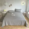Lençol de Cama Estilo Peça Única Quatro Estações Escovado Espessado Solteiro Casal Suprimentos para Dormitório Fábrica de Origem Atacado de Uma Peça Atacado de Fábrica