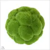 Espuma de lana de roca para plantar piedra de musgo verde simulación piedra falsa paisaje micro interior maceta musgo decorativo piedra pequeña al por mayor