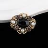 Cuentas vintage medievales espejo mágico bola de diamante se pueden usar cuentas de agujero recto DIY accesorios para llavero de teléfono móvil collar