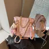 Lattice de diamante casual 2026 grande capacidade nova retrô estilosa corrente simples moderna transversal bolsa tote ombro único bolsa de axila