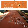 Alfombra Deportiva Inflable para Gimnasio de PVC Personalizada de Piso 360, Alfombra Antideslizante de 5-8 mm, Baldosa para Piso de Fitness, Material Nuevo Impermeable