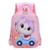 Nova mochila infantil de dinossauro transfronteiriça para jardim de infância, ultraleve e redutora de peso, para crianças de 3 a 6 anos, mochila de desenho animado para atacado