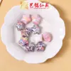 Figurilla de Gato de Orejas Largas con Laca de Ébano Yiming Xianyuan Laca Gato Curioso Adorno en Forma de Corazón de Ciervo